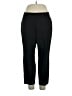 Investments Solid Black Active Pants Size 16 - photo 1