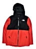 The North Face 100% Nylon Color Block Red Jacket Size 14 - 16 - photo 1