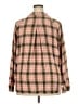 Mudd Plaid Pink Long Sleeve Blouse Size XXL - photo 2