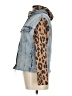 Kensie Animal Print Blue Denim Jacket Size M - photo 5