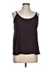 Apt. 9 100% Polyester Burgundy Sleeveless Blouse Size L - photo 1