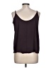 Apt. 9 100% Polyester Burgundy Sleeveless Blouse Size L - photo 2