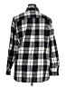 Old Navy 100% Cotton Plaid Black Long Sleeve Button-Down Shirt Size XL - photo 2