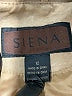 Siena 100% Leather Tan Blazer Size 12 - photo 6