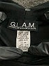 Glam 100% Polyester Polka Dots Black Cocktail Dress Size L - photo 7
