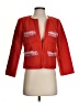 J.Crew 100% Wool Red Wool Blazer Size 4 - photo 1