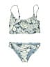 O'Neill Tropical Blue Two Piece Swimsuit Size XS (estimated, toddler) - photo 1