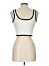Bershka Ivory Sleeveless Top Size L - photo 2