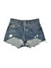 Levi's 100% Cotton Blue Denim Shorts Size 26 - photo 1