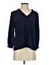 CeCe Blue 3/4 Sleeve Blouse Size S - photo 1