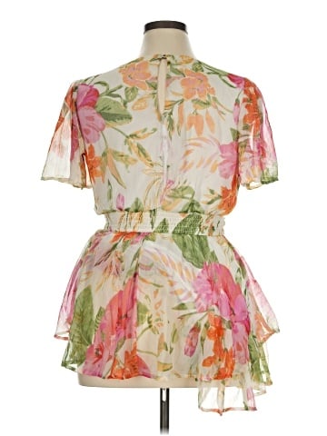 Blush Short Sleeve Blouse (view 2)