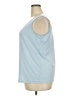 MULTIPLES Blue Sleeveless T-Shirt Size 2X - photo 5