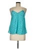 Mustard Seed 100% Polyester Teal Tank Top Size M - photo 1