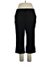 Lauren by Ralph Lauren Solid Black Wool Pants Size 16 - photo 1