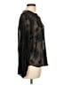 Rose + Olive Black Long Sleeve Blouse Size L - photo 4