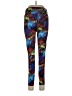 Athleta Print Blue Active Pants Size L - photo 2