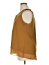 Alfani 100% Polyester Gold Sleeveless Blouse Size XL - photo 5