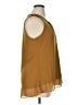 Alfani 100% Polyester Gold Sleeveless Blouse Size XL - photo 4