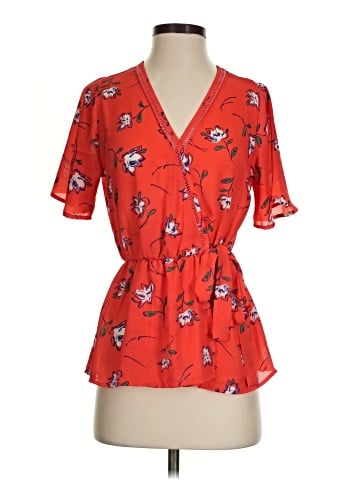 Sienna Sky Short Sleeve Blouse (view 1)
