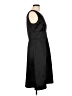 Ann Taylor LOFT 100% Polyester Solid Black Cocktail Dress Size 12 - photo 4