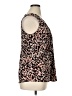 Daisy Fuentes Brown Sleeveless Blouse Size XL - photo 4