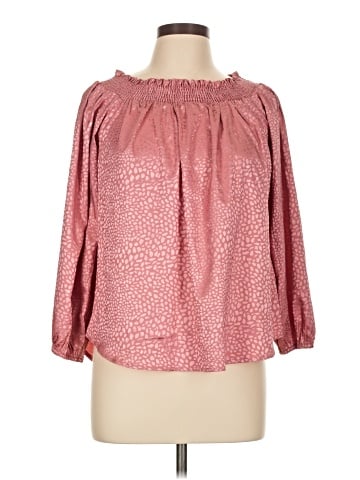Umgee 3/4 Sleeve Blouse (view 1)