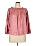Umgee 100% Polyester Pink 3/4 Sleeve Blouse Size L - photo 1