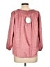 Umgee 100% Polyester Pink 3/4 Sleeve Blouse Size L - photo 2