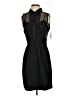 ECI 100% Polyester Black Cocktail Dress Size 4 - photo 1