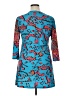 Adore Paisley Blue Casual Dress Size XL - photo 2