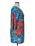 Adore Paisley Blue Casual Dress Size XL - photo 4