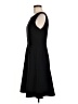 Nine West Solid Black Casual Dress Size 6 - photo 5