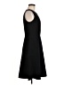 Nine West Solid Black Casual Dress Size 6 - photo 4