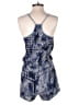 Ocean Drive Clothing Co. 100% Rayon Plaid Blue Romper Size S - photo 2