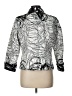 Samuel Dong Graphic Silver Jacket Size L - photo 2