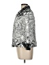 Samuel Dong Graphic Silver Jacket Size L - photo 5