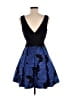 Xscape 100% Polyester Blue Cocktail Dress Size 8 - photo 2