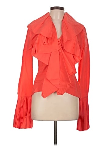 Alexander McQueen Long Sleeve Blouse (view 1)