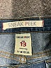 SNEAK PEEK Blue Jeans Size 13 - photo 4