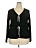 Design History Black Cardigan Size 2X - photo 1