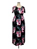 dearcase Black Casual Dress Size 2X - photo 1