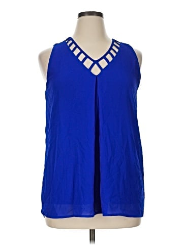 Faith and Joy Sleeveless Blouse (view 1)