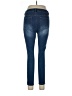 d.jeans Solid Blue Jeans Size 10 - photo 2