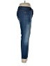 d.jeans Solid Blue Jeans Size 10 - photo 4