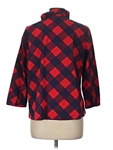 Crown & Ivy 3/4 Sleeve Button-Down Shirt (view 2)