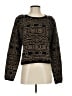 Jones New York 100% Cotton Print Black Pullover Sweater Size S - photo 1