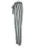 American Eagle Outfitters 100% Viscose Stripes Silver Casual Pants Size XS - photo 5