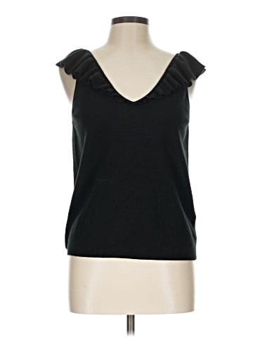 Madewell Belhaven Ruffle Sweater Tank (view 1)