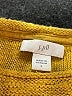 J.Jill 100% Cotton Yellow Pullover Sweater Size L - photo 7