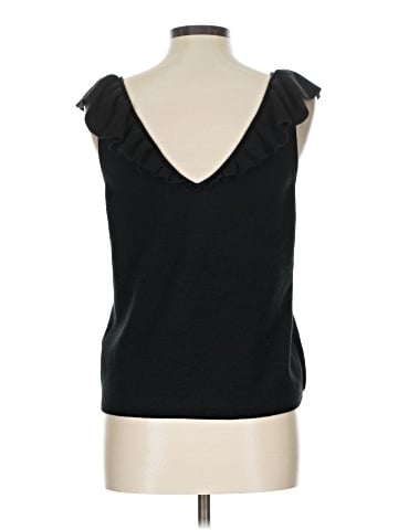 Madewell Belhaven Ruffle Sweater Tank (view 2)